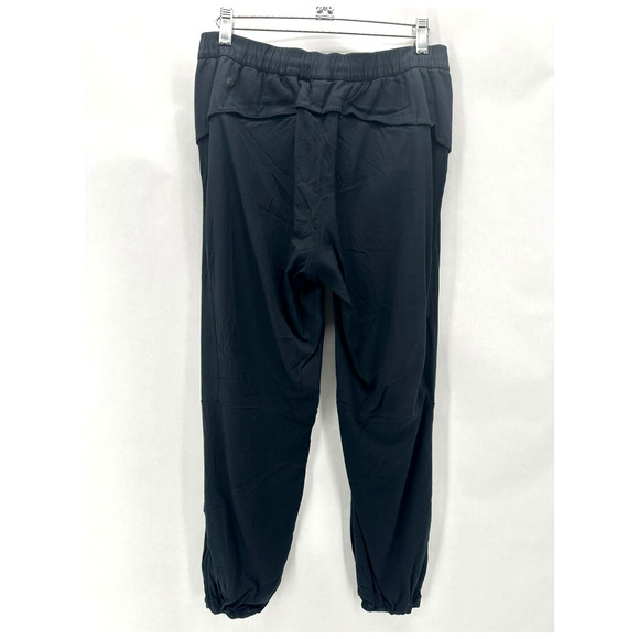 Lululemon Essential Affinity Mid Rise Jogger Black Size 6 Athleisure City Preppy - Picture 6 of 12